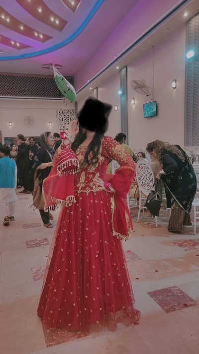 Beautiful lehnga mahroon for barat event