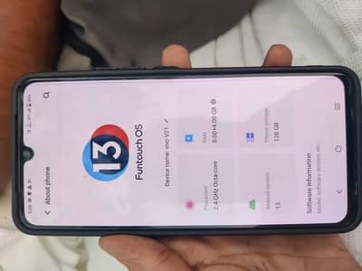 Vivo V21 hai 8+4 ram 128gb rom official PTA Approved  All ok set