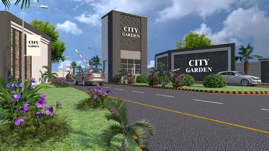 CITY GARDEN LAHORE 5 MARLA PLOT FOR SALE