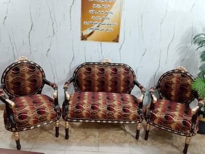 sofa set old shesham wood new poshish new polish