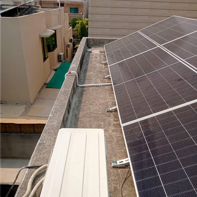 Solar system installation 1