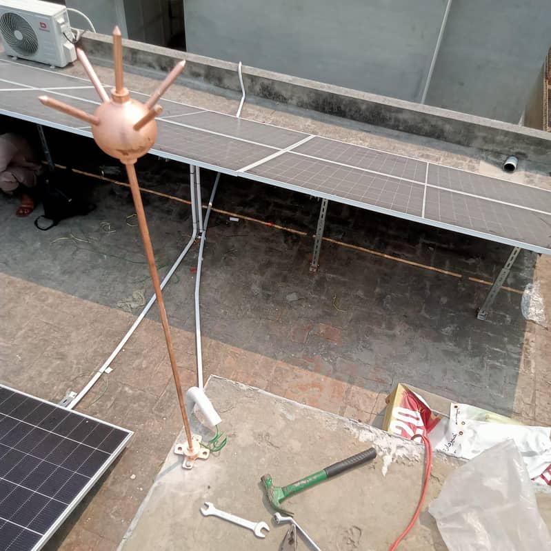 Solar system installation 3