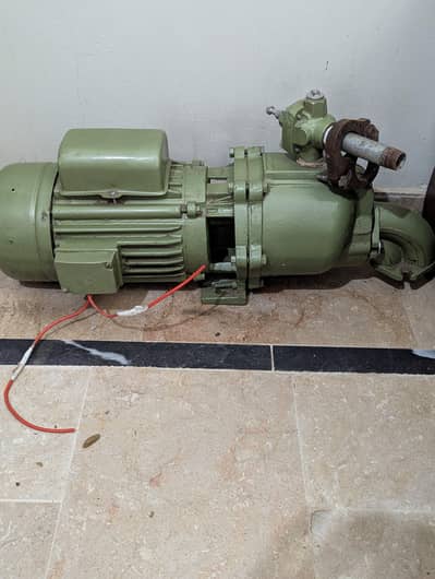 Monoblock 3 HP Refurbished motor with Pump.