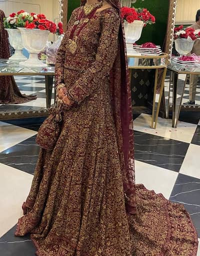 Moazzam Khan Bridal suit
