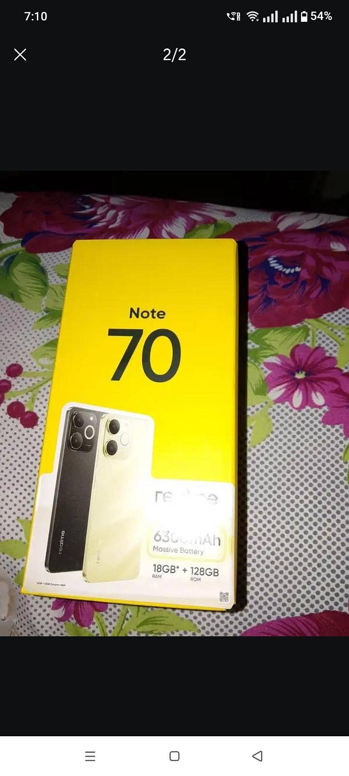 Realmi note 70 0