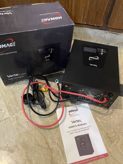 Brand New Homage Vertex HVS-1214SCC 1000W Solar UPS/Inverter