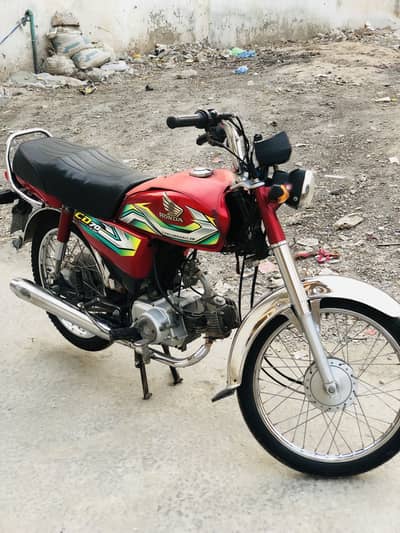 Honda CD-70 for sale 2023 model Islamabad register
