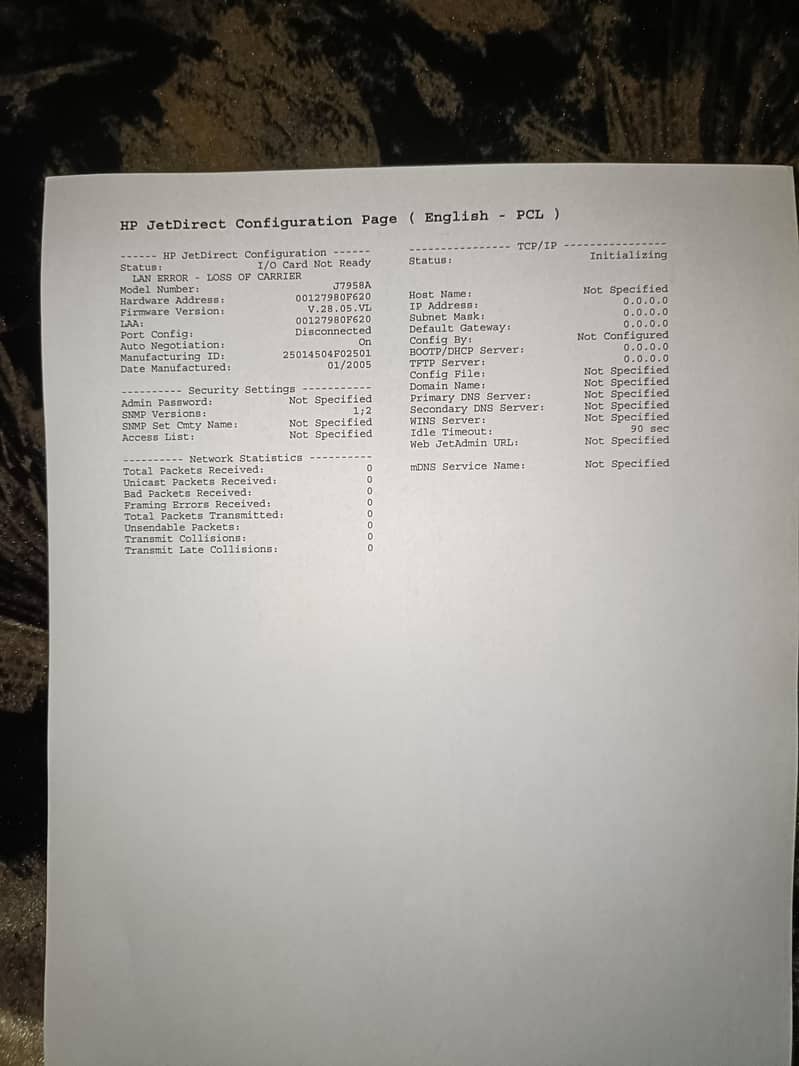 HP LaserJet 1320dn Duplex & Network Printer 15
