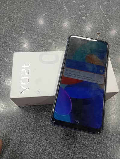 Vivo y02t 4+4/128 full box