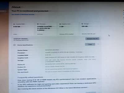 Core i5 4570 Gaming PC | 8GB RAM | AMD Radeon R7 2GB