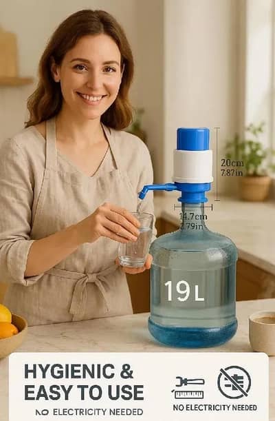 manual water pump for 20L bottle(free delivery)