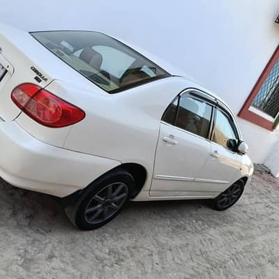 Toyota Corolla XLI white color