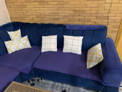 L shaped sofa
