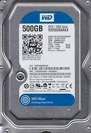 500gb HDD WDC--15 Games Installed- for Sale!