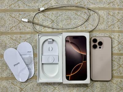 iPhone 16Pro Factory Unlock Full Box