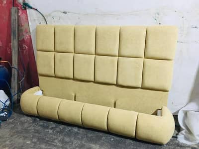 bed set / side tables / bed dressing / Poshish bed / home Furniture