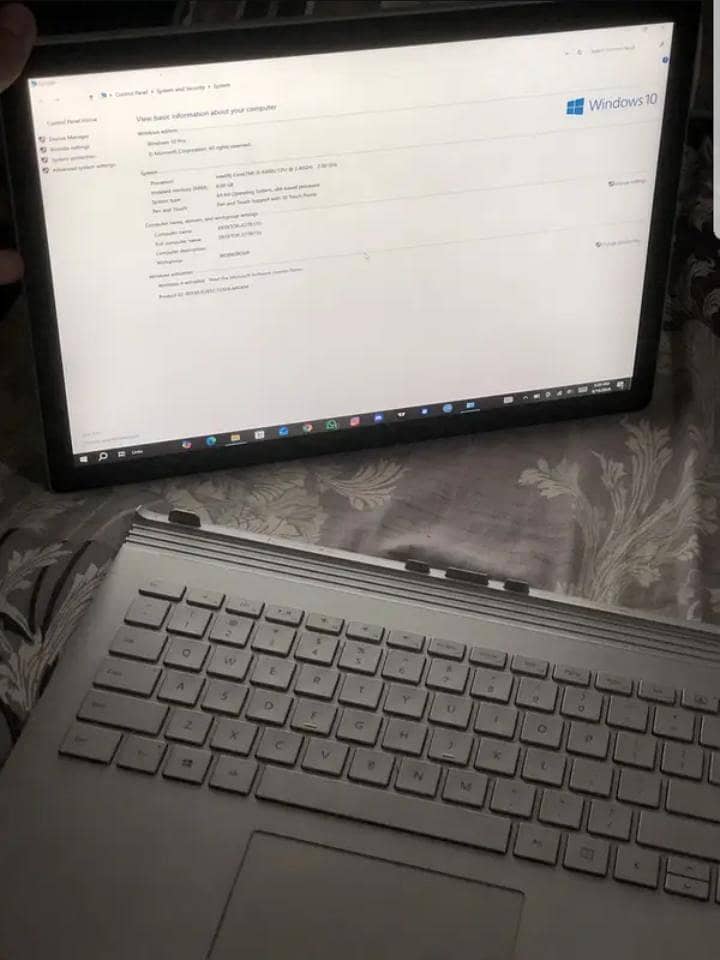 Microsoft surface Book 1 0