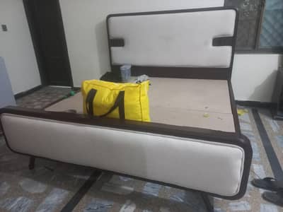 Double Bed towel Fabric with 2 side Tables and dressing for for sale