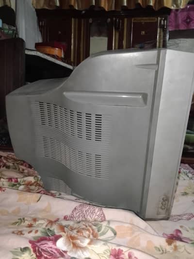 tv gray color plastic body