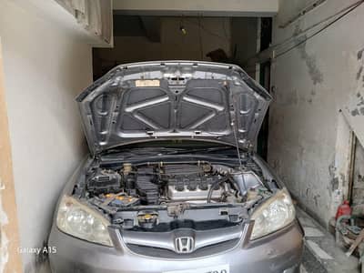 Honda civic 2005 model 2006 rigester
