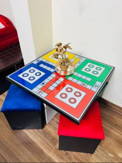 Small elegant Dinning table/ Luddo Playing table set