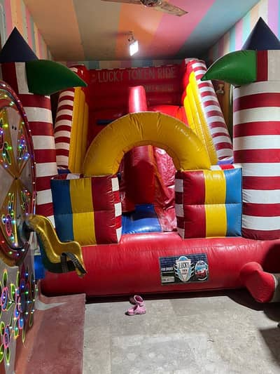 Jumping Castle & 5 Token Rides