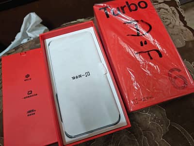 Oneplus Turbo6 New box pack condtion non active new cell