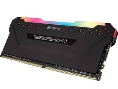 Corsair Vengeance RGB PRO 8GB (1x8GB) DDR4 3600Mhz CL18 Memory- Black