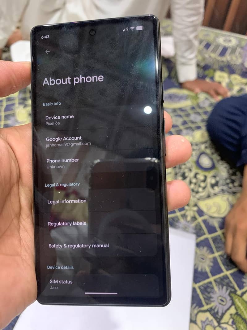 Google pixel 6a 1