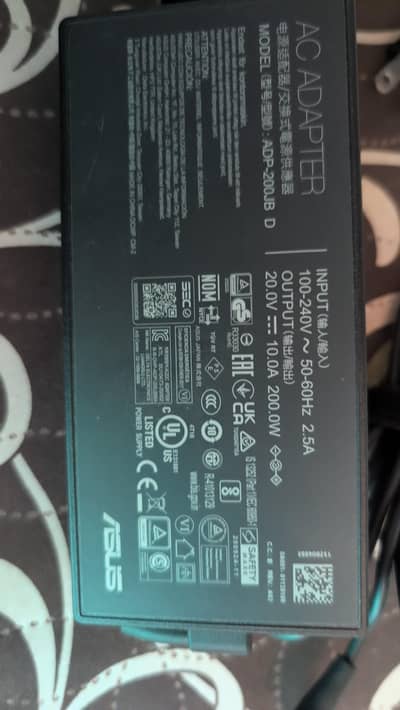 ASUS TUF F15 genuine 200w charger