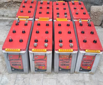 8 Phoenix tx-3500 batteries