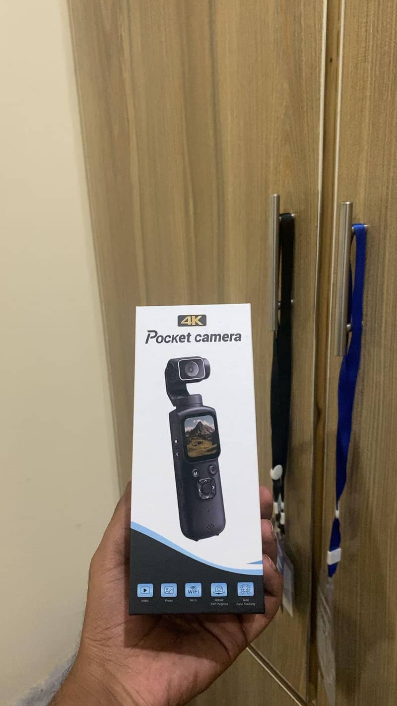 Pocket camera 4k 0