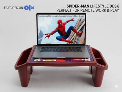 Lightweight & Durable Laptop Table – Spacious & Excellent Condition