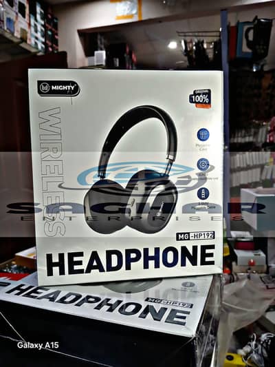 Original Mighty Wireless Headphone Best Sound - 3.5mm Pluggable Cable