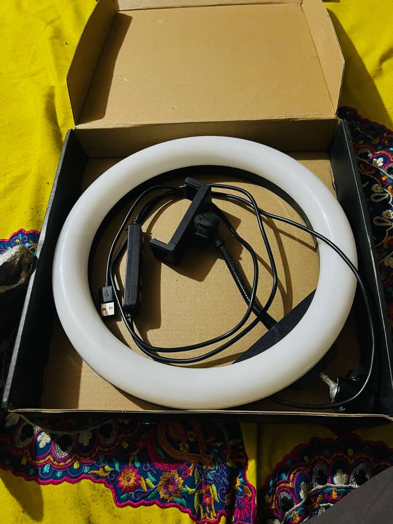RGB ring light. 1