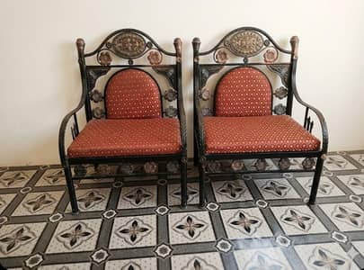 beautiful 5- seater iron set| Antique design| Karachi