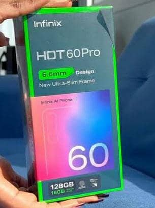 INFINIX HOT 60 PRO 128 GB PTA APPROVED