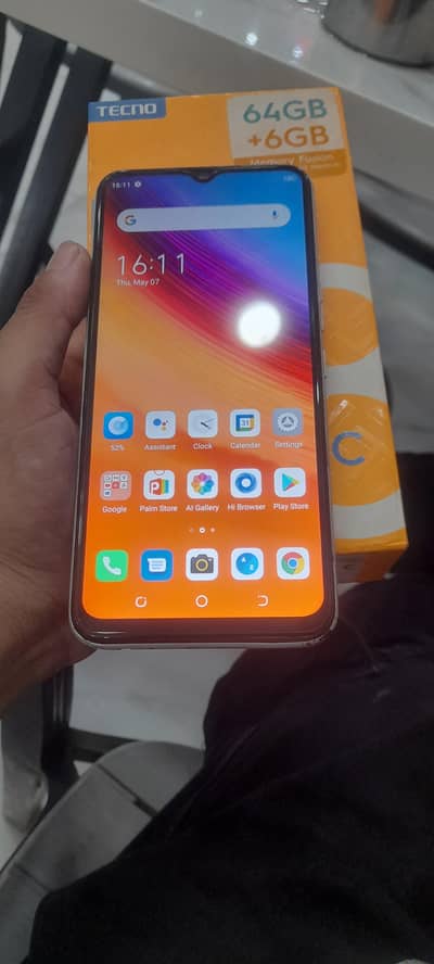 Tecno Spark 8C  3+3=6GB Ram 64GB Memory  Never Repair