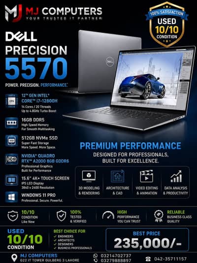 Dell Precision 5570 i7-12800H