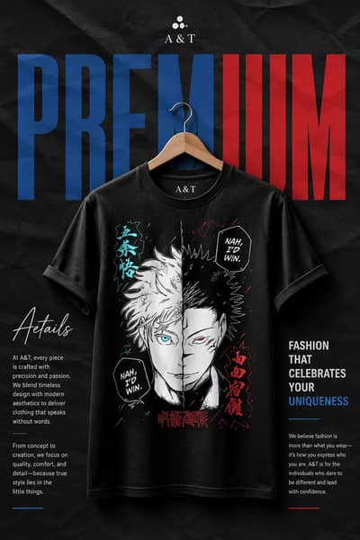 New Anime shirts for boys _ soft cotton[ contact no. 03107638804