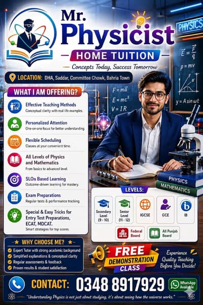 Home tutor available