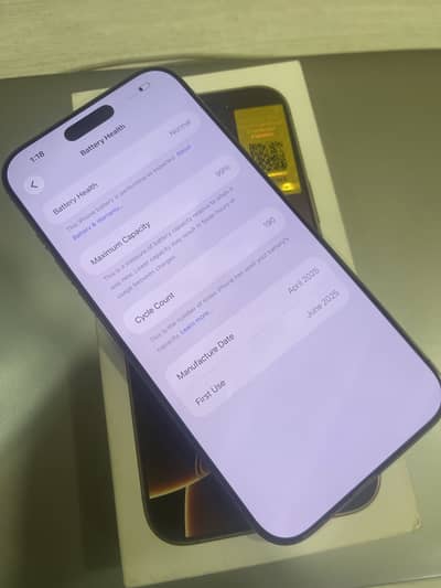 Iphone 16 Pro Max 512GB Official PTA Mercantile