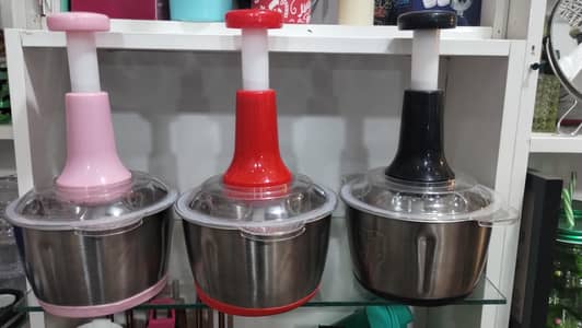 Manual Chopper Steel Bowl Brand New