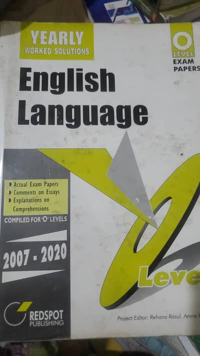 O Level English Language (Yearly) Worked Solutions 2007-2020