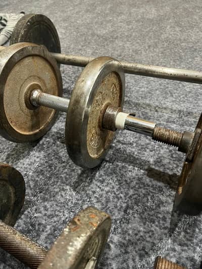 total 25 kg dumbellls for sale with good price