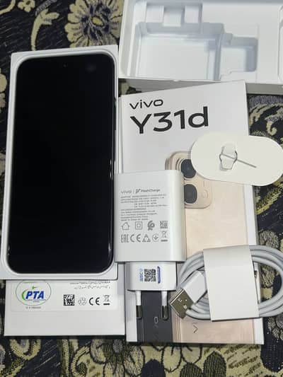 Vivo Y31d 8/128 PTA Approved | Like New Condition | Complete Box