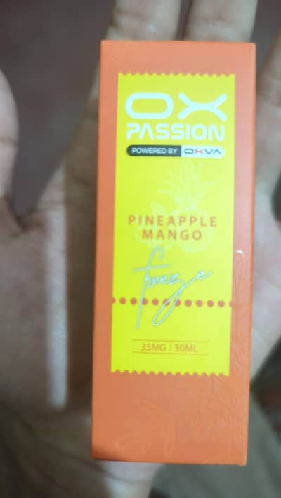 Pod Vape Flavor OX passion Pineapple mango 35mg