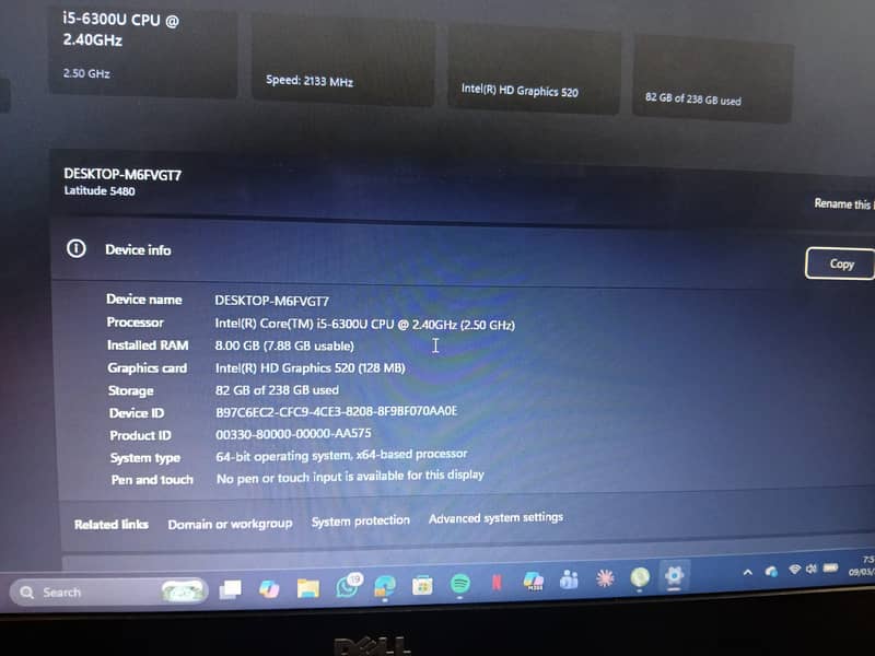 Laptop Dell 3