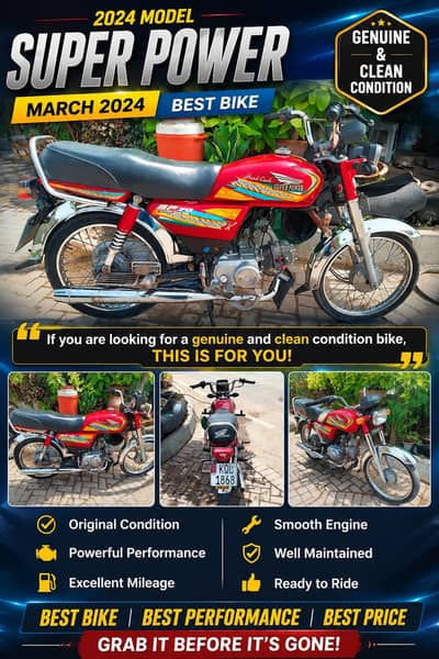 SUPER POWER 2024 GENUINE CONDITION