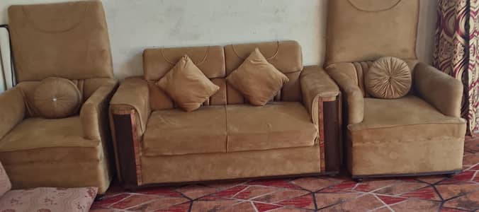 King Design Durable Stylish Sufa Set 15 yrs Foam 10/10.0310/97/255/79